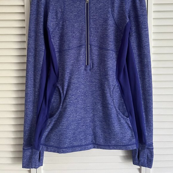 Lululemon Star Runner Pullover Pigment Blue size 6 rare - Picture 8 of 15